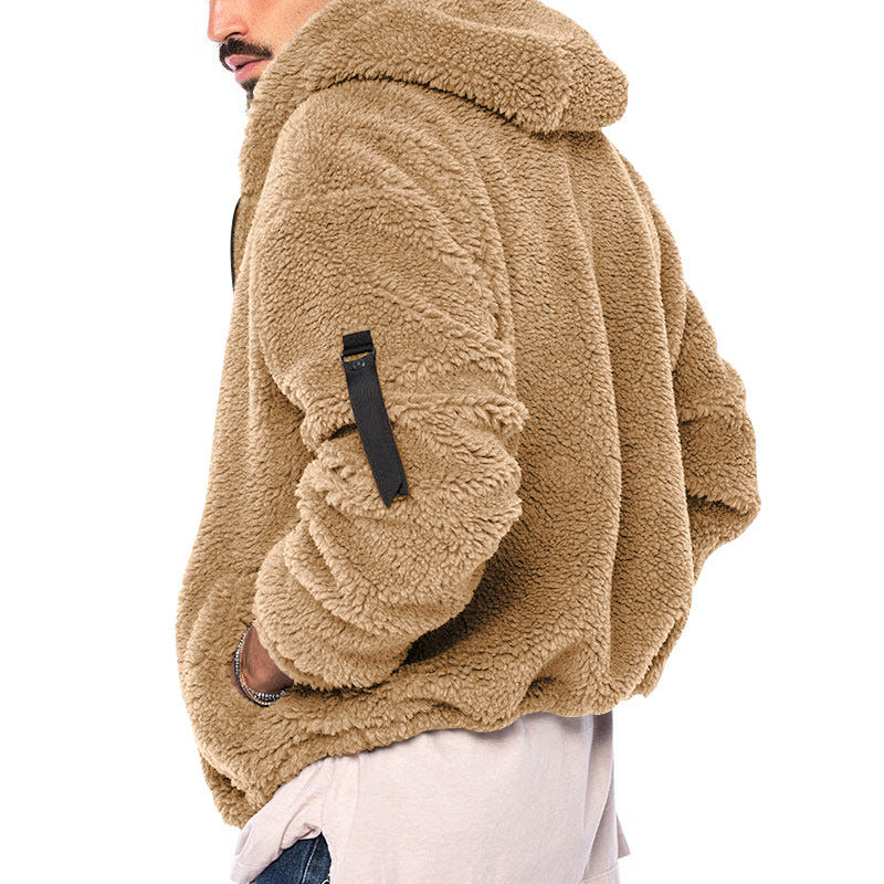 Fleece-Herrenjacke