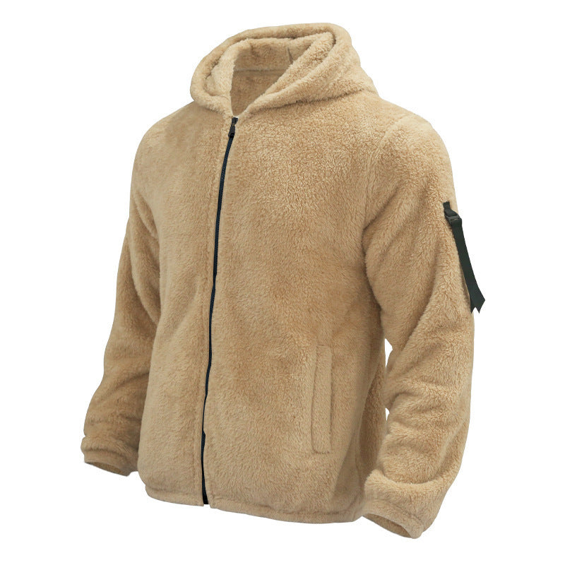 Fleece-Herrenjacke