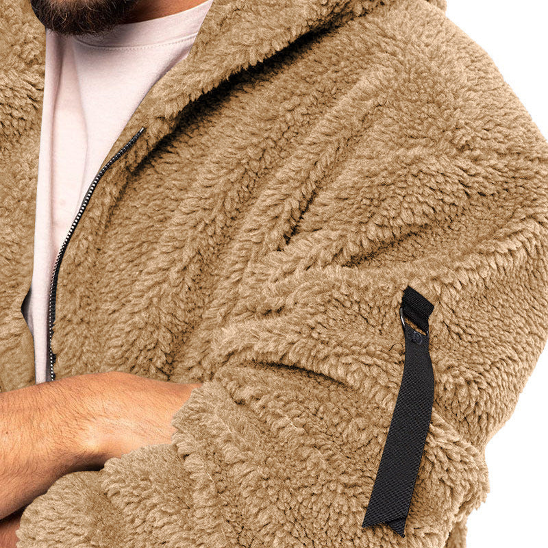 Fleece-Herrenjacke