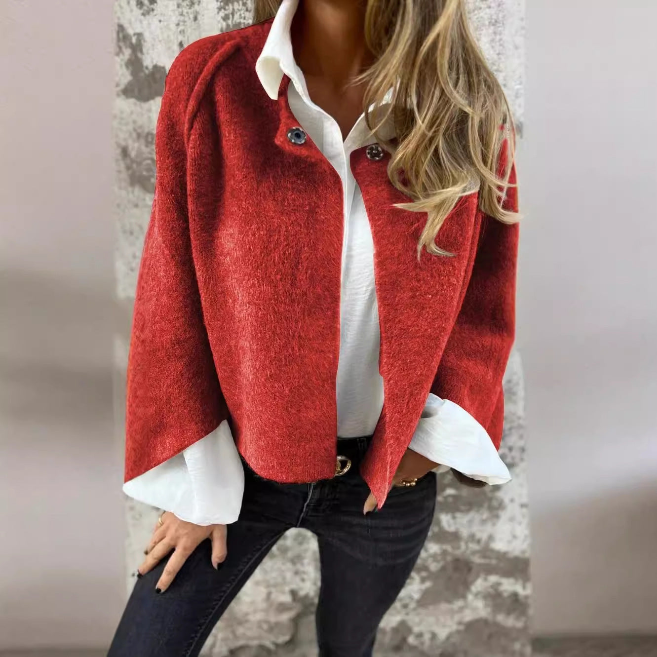 Stoffjacke, Cardigan