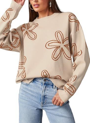 Blümchen Pullover